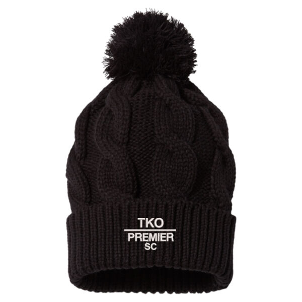 Chunk Twist Cuffed Beanie Thumbnail