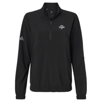 Adidas Women's Stretch Woven Half-Zip Pullover  Thumbnail