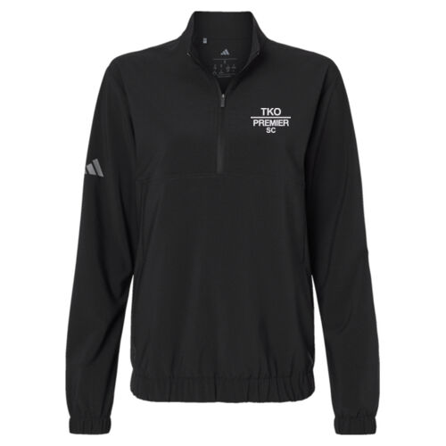 Adidas Women's Stretch Woven Half-Zip Pullover  Thumbnail