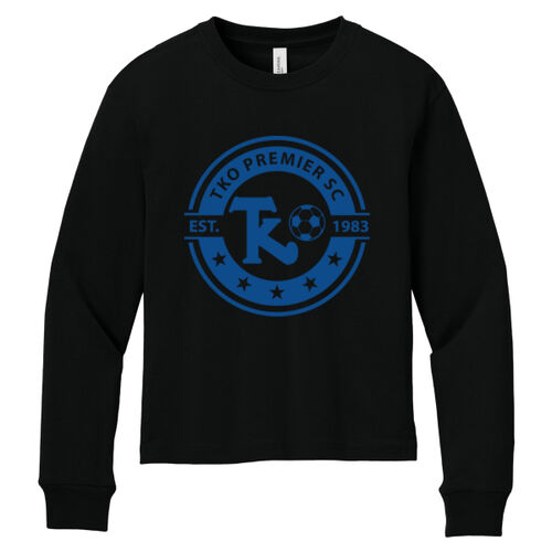 BELLA+CANVAS Youth 6-Ounce Heavyweight Long Sleeve Tee Thumbnail