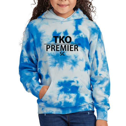 Youth Crystal Tie-Dye Pullover Hoodie Thumbnail