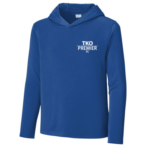 Youth Posi UV® Pro Long Sleeve Hoodie Thumbnail