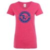 Women’s Glitter V-Neck T-Shirt Thumbnail