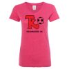 Women’s Glitter V-Neck T-Shirt Thumbnail